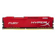HYPERX DDR4 Fury  8GB/3466 CL19 1Rx8 Czerwona - 1443315 - zdjęcie 1